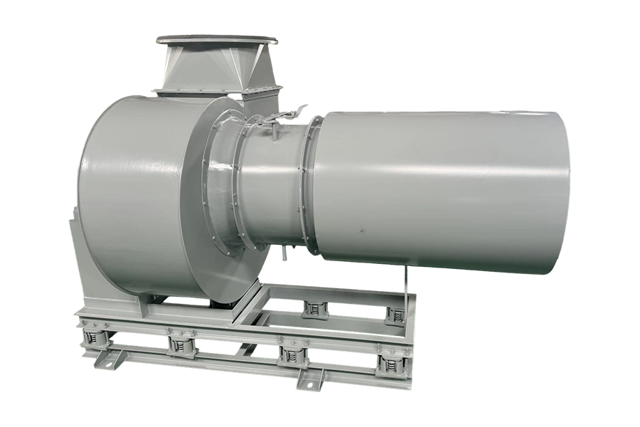 Industria protectiei mediului - sistem de tratare a deseurilor solide si lichide in cuptor rotativ Ventilator suport ardere