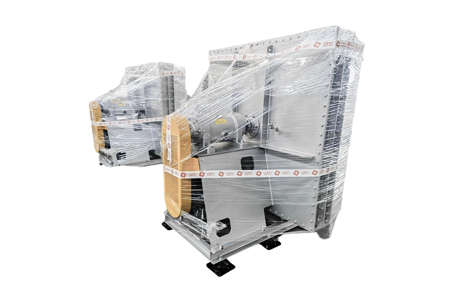 Industria protectiei mediului - sistem de tratare a deseurilor solide si lichide in cuptor rotativ Ventilator volatil